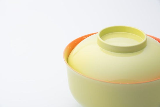 iroikoi 4.6 Diversified bowls with lids, Kakusenkei