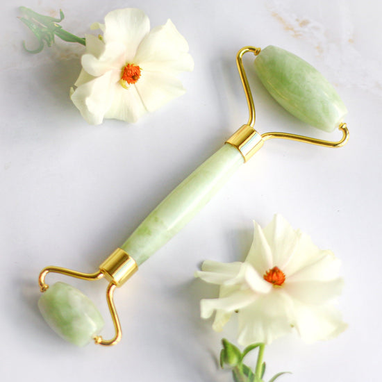 Crystal Face Roller <Jade> <Natural