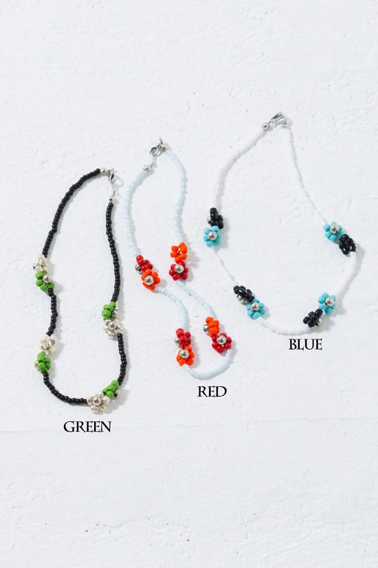 "coming soon" Flower Bead Necklace