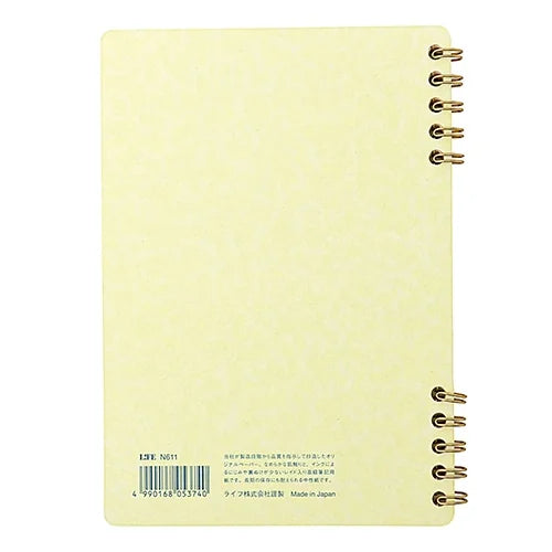 LIFE Cinnamon Ring Notebook – B6, Ruled