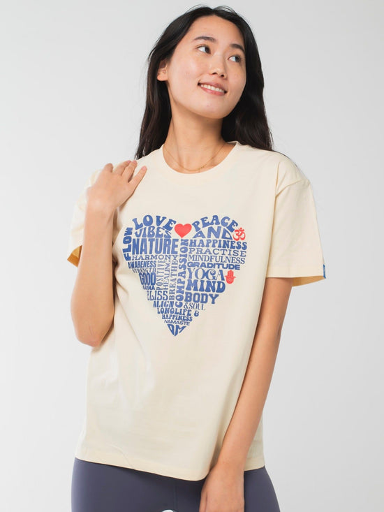 Love & Peace T-shirts [also available in tank, sweatshirt and hoodie].