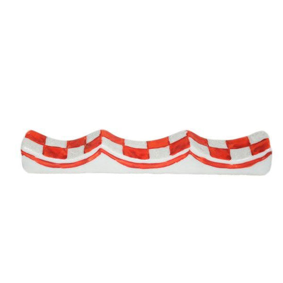 [Eisyou] Brush rack with checkered pattern (red) (3 brushes)