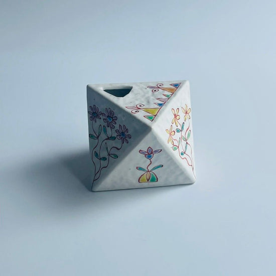 [Ginshu Kiln] Rectangular vase A