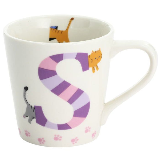 Cat Alphabet Mug S (13097)