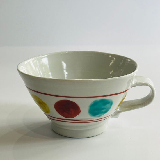 [Tetsuo Tada] Drop Pattern Curly Soup Cup