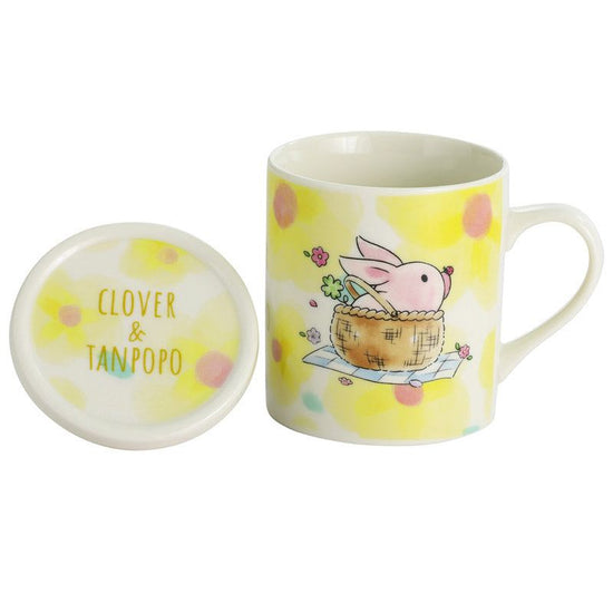 Fortune Pig Mug with Lid Picnic (23227)