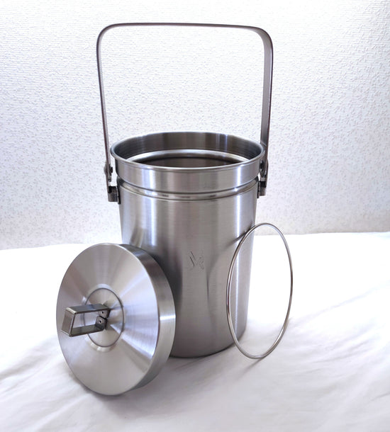 All stainless steel multi-purpose container 2L (food waste container)