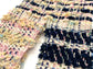 Handwoven tweed "p u r s e" 0 3 [made with apparel leftover yarn]