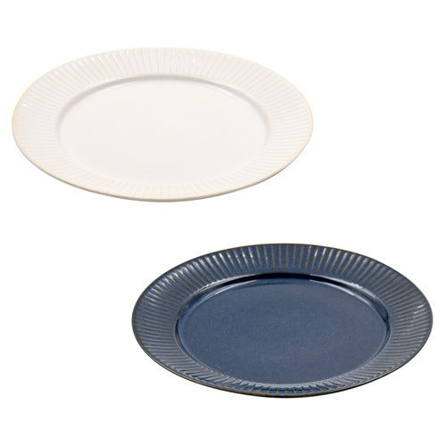 Fiore 19cm Dish 2 types (White / Blue)