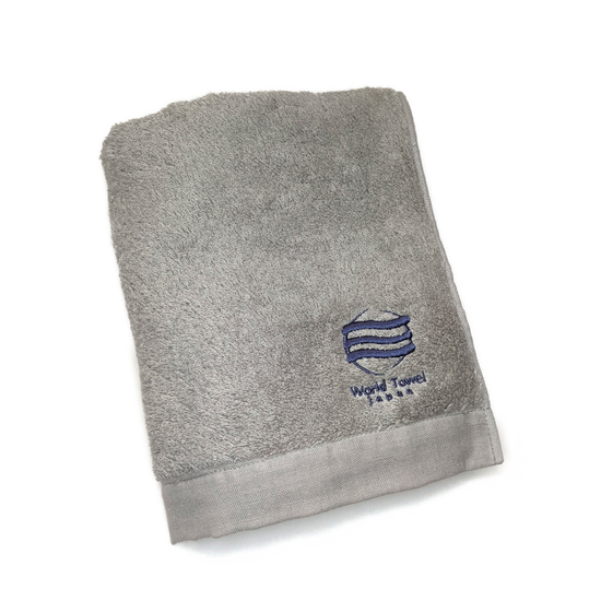 High-grade sports towel produced in Imabari (Gray) (Set of 5)
