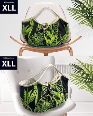 [XLL Puamanu Black]Hawaiian_OhanaBag/XLL_028