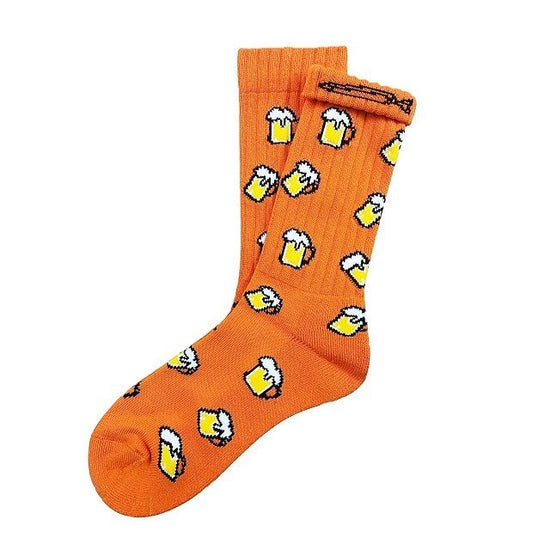 "Beer -orange-" Socks (limited edition by EAZY MISS)