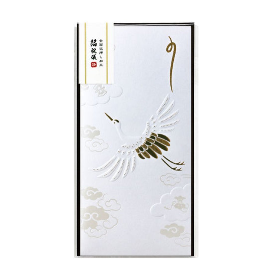 Foil gift bag, kichijo roman [crane].