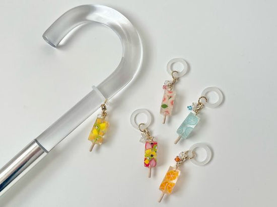 Popsicle Umbrella Charm