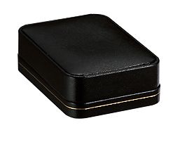 Case for pendant, leather style paper, CS series, 10 pieces CS-04-P