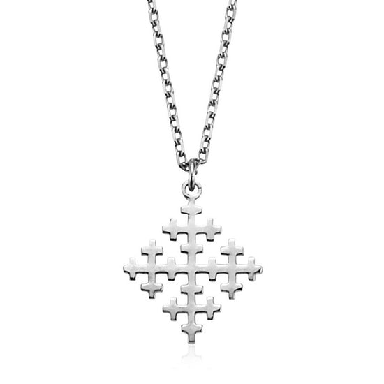 Colt necklace [Special Cross - Silver].