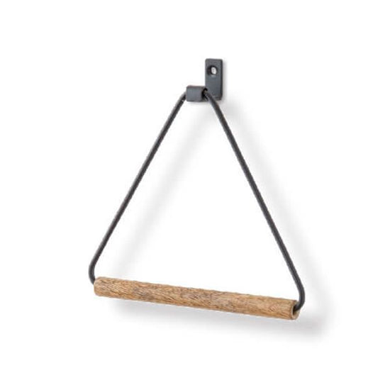 41291 [POSH MADE] towel hanger, black