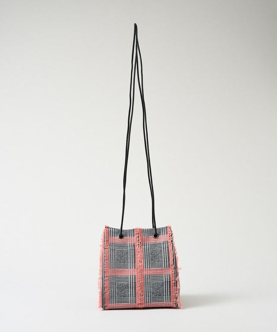 Glen Check Pochette -Square- [Pink].