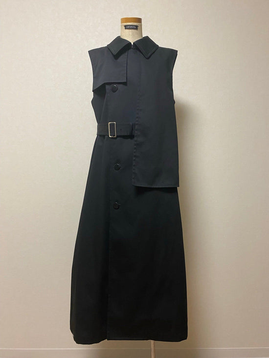 Sleeveless Trench Coat [Made to Order]
