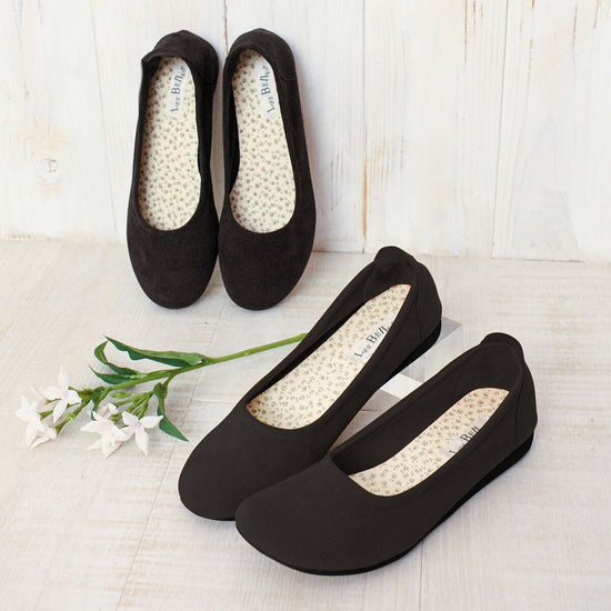 A0646 Ballet shoes suede