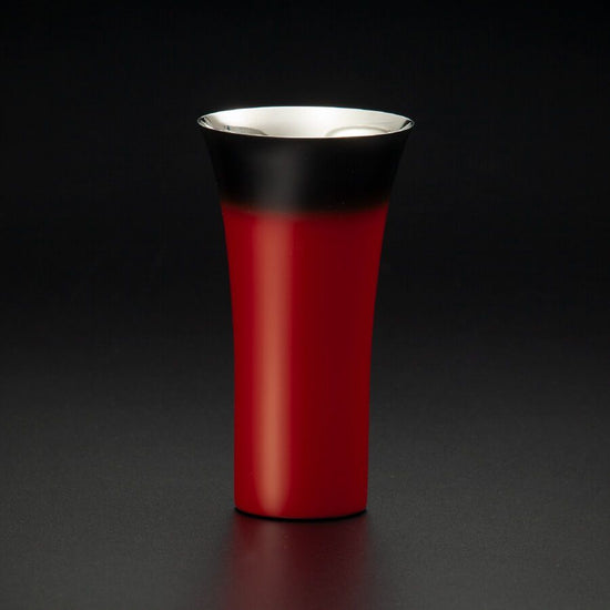 Lacquer polished cup, single-layer structure, Sai Series, Beer, Red Sai SCS-L602