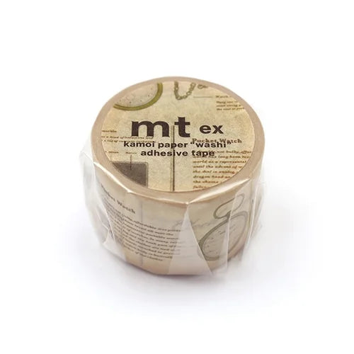 mt Masking Tape ex – Encyclopedia Clocks, 30mm×7m