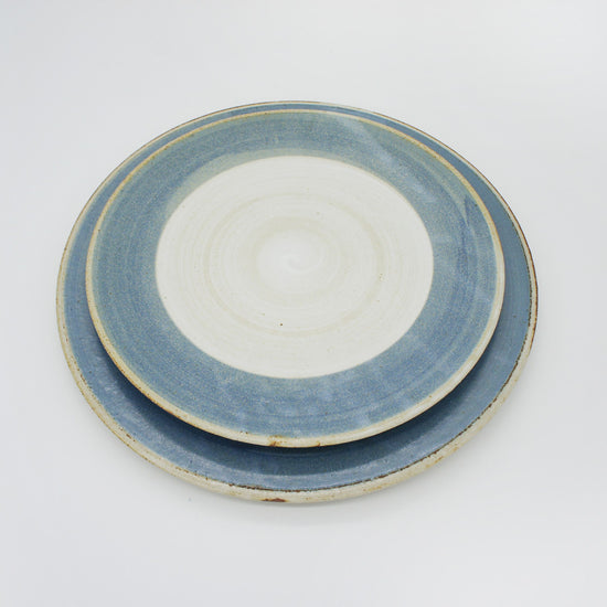 [Bread and Rice] Circle Pottery -Circle Rimmed Pottery- PLATE M (set of 3)