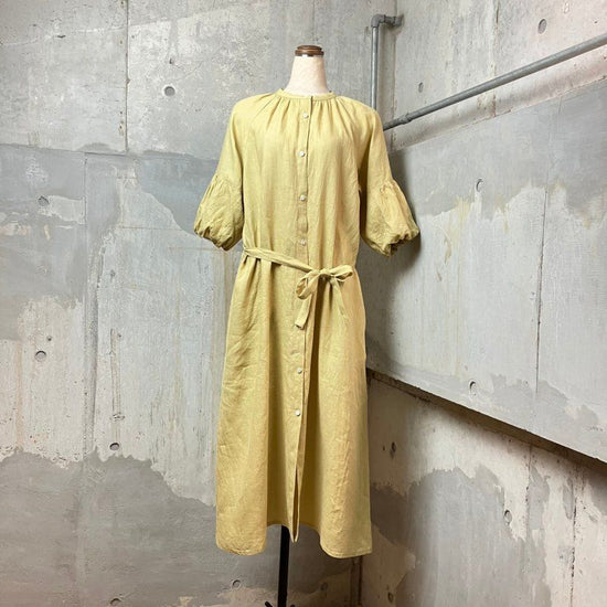 Linen High-Density One-Piece Coat (made to order)