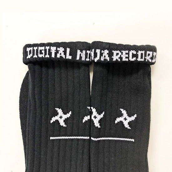 Shuriken -black-" Socks (limited edition by DIGITAL NINJA)