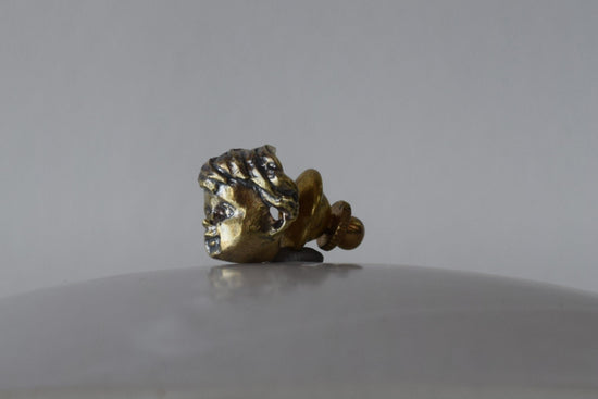 Brass Tie Clip : Angel