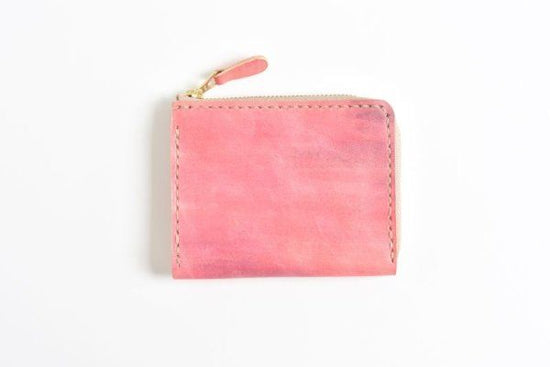 Country Red No.89 (L-Shape Zipper Mini Wallet)