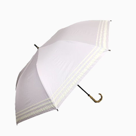 Short Wide Umbrella Heat-Shielding & Fully Shading Marine Border Sunshade Umbrella Black Lined Coated