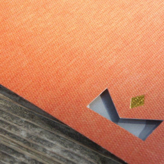 [Orange & Camouflage] Stylish Envelope with Card HOF01J