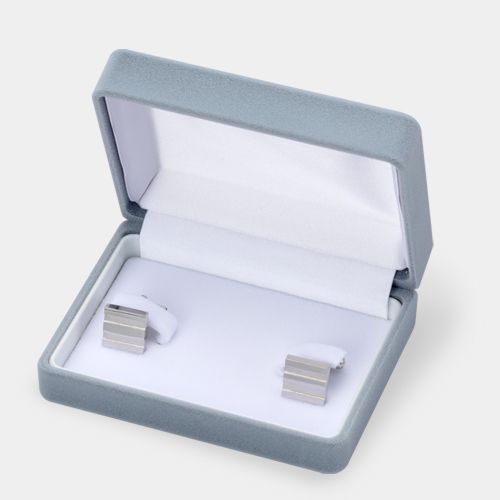 Case for cufflinks, Flocky series, 10 pieces, SA-201-C