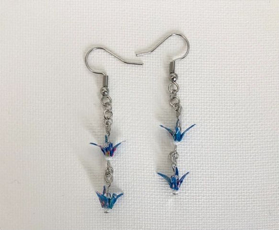 [Origami] Rengaku Pierced earrings, Clip-on earrings