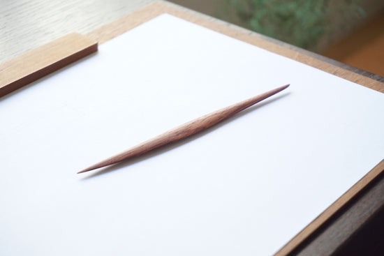 Wooden paper knife (Bubinga)A017-0