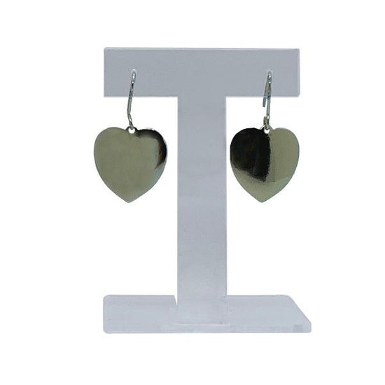 Acrylic T-shape Pierced earrings stand L 5pcs L-1209