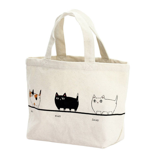 Three Cat Brothers Tote Bag Small March (13070)