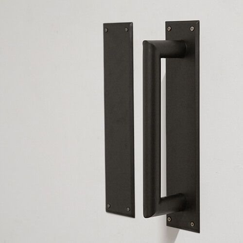 63555 [POSH MADE] push plate, black