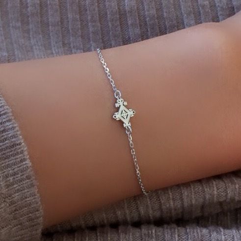 Colt bracelet [Love Charm - Silver].