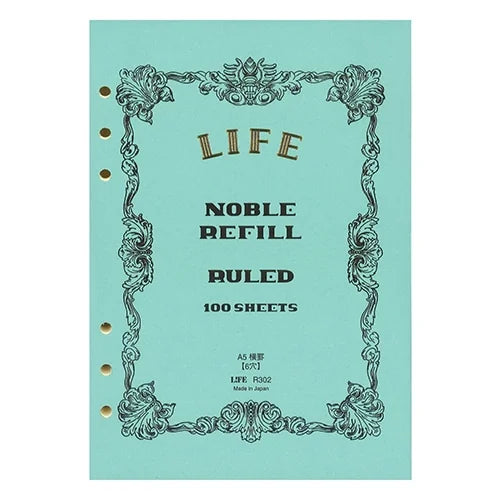 LIFE Noble Refill – A5, Ruled