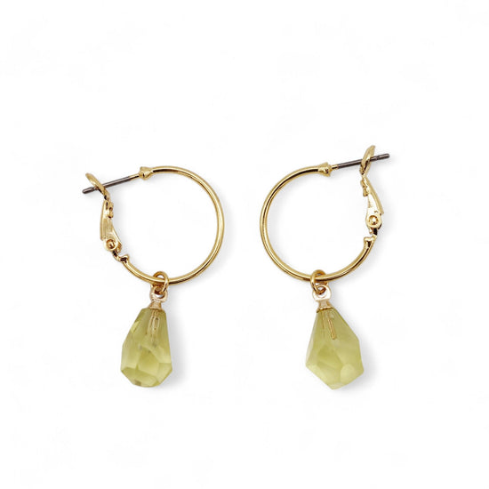 Buds Lemon quartz Pierced earrings