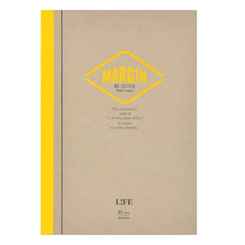 LIFE Margin Notebook – B5, Grid