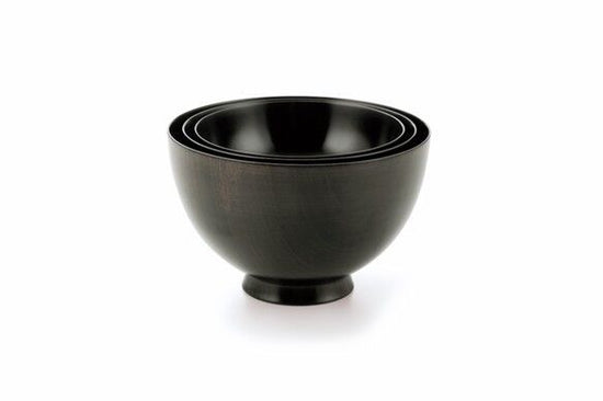 Three types of Bowls, Tochin, Kurozuri SO-360