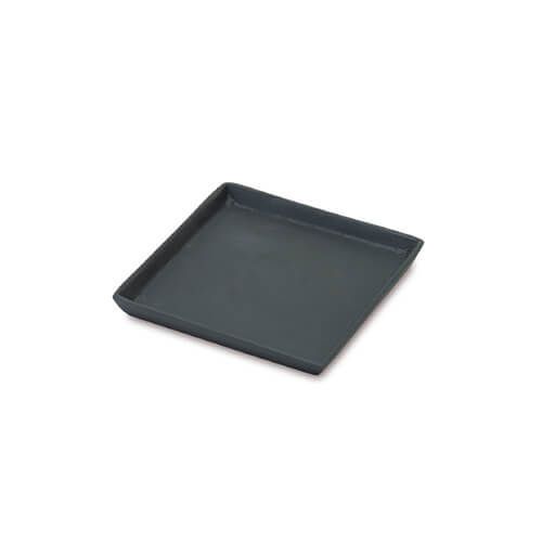 63624 [PLUS THE GREEN] Square Plate Black