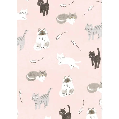 Furukawa Shiko Mino Washi Book Cover – Cat