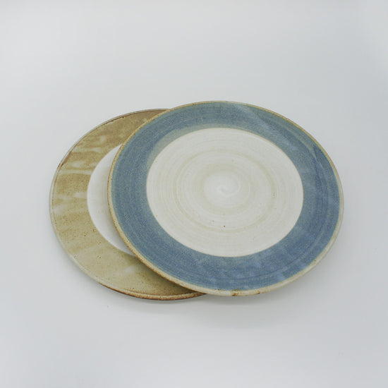[Bread and Rice] Circle Pottery -Circle Rimmed Pottery- PLATE M (set of 3)