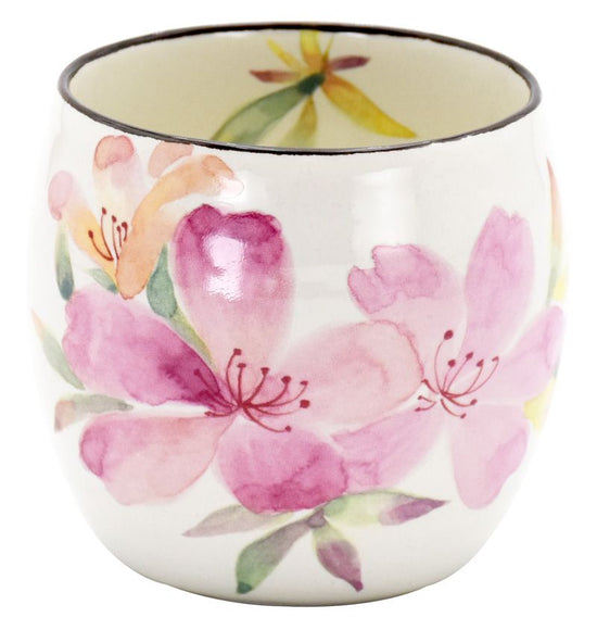 Flower Kaori Tsutsuji round cup