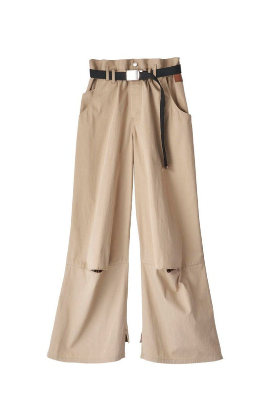 Ripped Buggy Chino Pants /2color