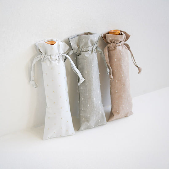 Fringe Dot Shade Folding Umbrella 50cm 8 Bones